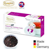 Ronnefeldt LeafCup Darjeeling Summer Gold โรเนอเฟลท์ ชา ลีฟ คัพ ดาร์จีลิ่ง ซัมเมอร์ โกลด์ (ชาดำ) 15x2.2g