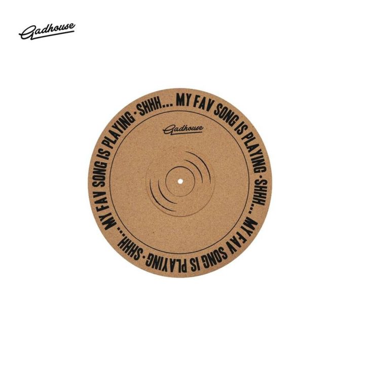 gadhouse-cork-lp-slip-mat-12-แผ่นไม้คอร์กรองแผ่นเสียง-ที่ทำให้เสียงดีและละเอียดมากขึ้นจากเดิม