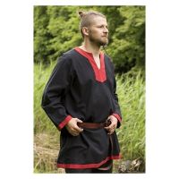 2023 Men Medieval Viking Shirts Pirate Casual Blouse Long Sleeve Larp Halloween Cosplay Costumes Carnival Party Warrior Shirt