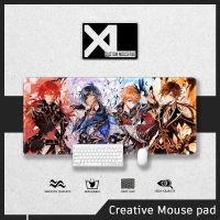 132 models Anime Mouse Pad Genshin-Impact Mouse Pad Computer Mat Tanjirou Nezuko Oversized Mouse Pad