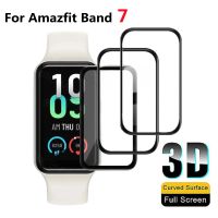 Soft Protective Film for Huami Amazfit Band 7 Full Cover 3D Screen Protector Curved Film for Amazfit Band7 Smartwatch Not Glass