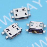 100ชิ้น/ล็อตไมโคร Usb 5pin คอนเนคเตอร์ตัวเมียประเภท B สำหรับโทรศัพท์มือถือไมโคร Usb สายเชื่อมต่อสัญญาณเต้ารับสำหรับชาร์จ5ขา