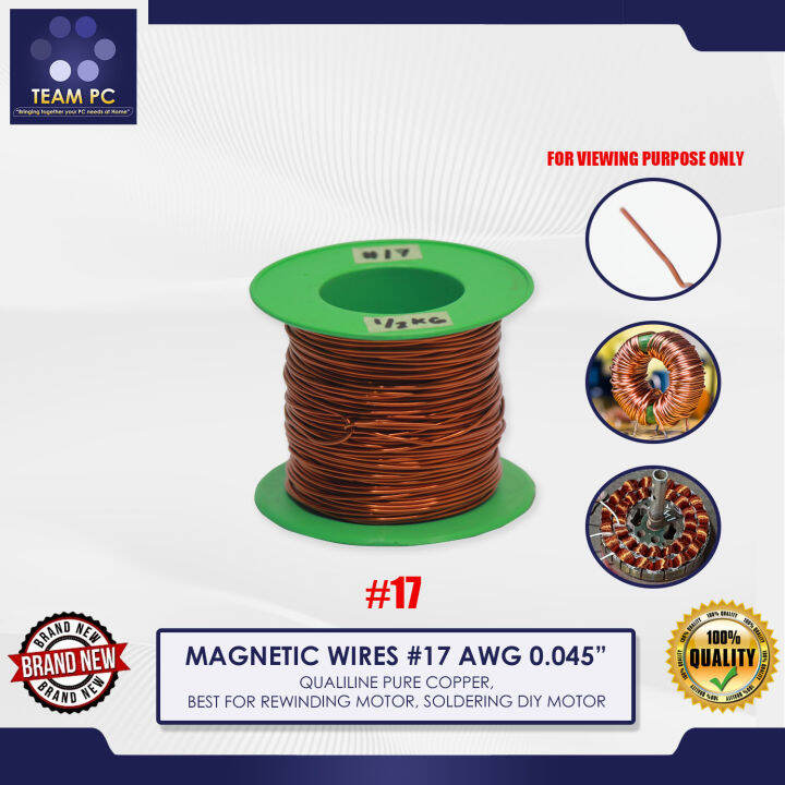 WIRES 17 AWG 0.045", QUALILINE PURE COPPER, BEST FOR