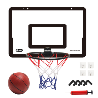 Indoor Home Basketball Fans Sports Game Toy Set Basketball Hoop Baby Toys Portable Basketball Toys for Kids Children Adults