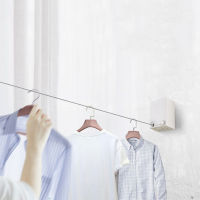 2021NEW escopic Stainless String Invisible Clothesline Retractable Clothes Dryer Hanger Hanging Clothes Line