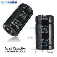 diymore Farad Capacitor 2.7V 500F 35*60MM Super Capacitors Through Hole General Purpose 2.7V500F Capacitor Two Feet / Four Feet