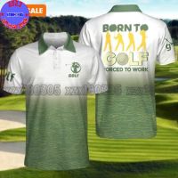 POLO SHIRT -  XzX180305 Golf Skull Golf Clubs Happy Golf Colorful Golf Mens and s High Quality Full sublimation Quick Dried Polo Personalized p-1641 (private chat free custom name&amp;logo)