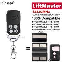 【LZ】 Substituição do Controle Remoto da Porta de Garagem Transmissor Abridor Liftmaster 43392 MHz 43392 MHz 430E 4332E 4333E 4332E