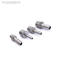 ◐✔ 1/8 - 2 BSP Male Thread x Barb Hose Tail 304 Stainless Steel Water Pipe Fitting Reducer Pagoda Joint Coupling Connector