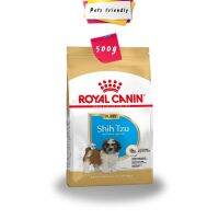 นาทีทอง !!! ส่งฟรี [500G] ROYAL CANIN SHIH TZU PUPPY อาหารสุนัขพันธุ์ชิสุ ช่วงหย่านม-10 เดือน- มีเก็บเงินปลายทาง