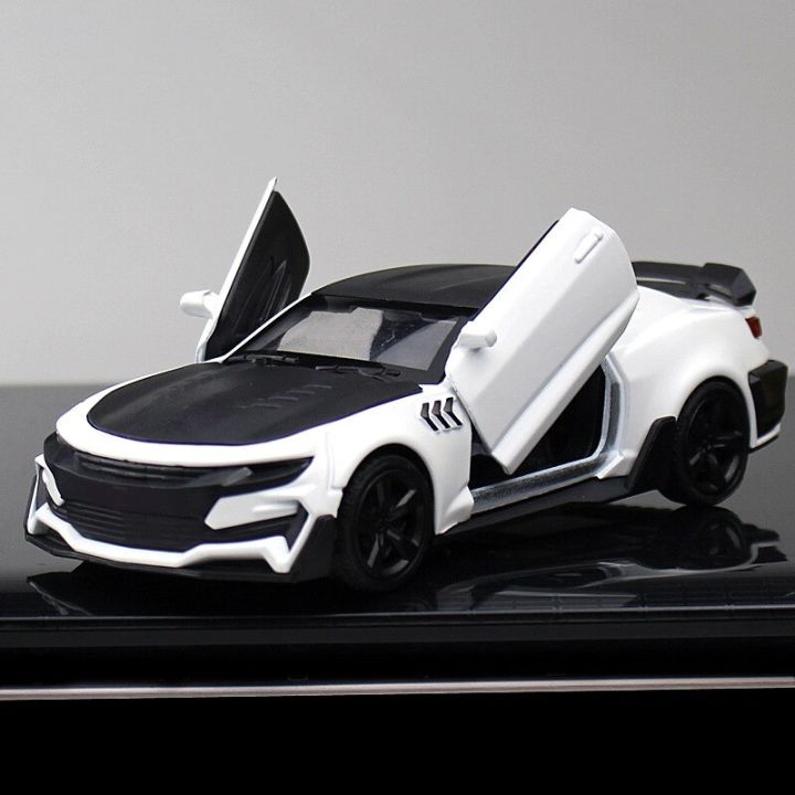 1-36-chevrolet-camaro-new-alloy-car-model-sports-car-model-toy-car-car-accessories-cake-ornaments-a323
