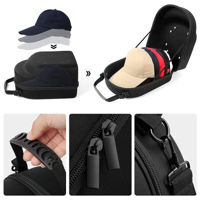 Baseball Hat Travel Bag Baseball Cap Travel Case Storage Carrier Box Display Bag Eva Baseball Cap Carrying Bag Case S L