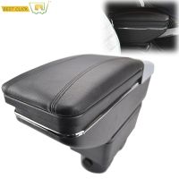 Center Centre คอนโซลกล่องเก็บสำหรับ Nissan Versa Tiida Latio 2007-2011แขนหมุนได้ Armrest 2008 2009 2010