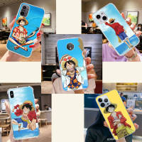 Flexible TPU เคสโทรศัพท์ หรับ iPhone 6 7 6s 13 8 12 5s 11 5 Mini Pro Plus SE Max Lite Pro PD-71 Luffy