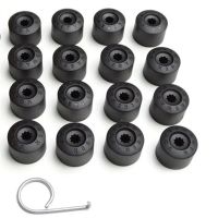 20 pcs คุณภาพสูงตกแต่งยางล้อ Nut Bolt Head Cover Cap Wheel Nut Auto Hub Screw Cover Protection Dust Proof Protector-vn4958570