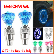 Bộ đèn led đôi 7 màu trang trí gắn chân van xe máy xe đạp ô tô