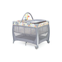 เตียงนอนเด็กอ่อน mothercare bassinet travel cot with changer and sounds unit - hello friend KB246