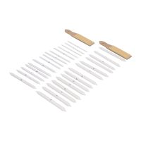 32 PCS Drawing Art Blenders Blending Stumps and Tortillions Set with Sandboard for Charcoal Chalk and Pencil Sketch