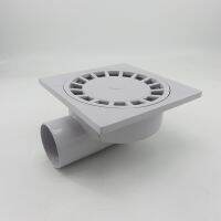 ❂ PVC 75MM Wall Drainage Large-Traffic ABS Drainer Bathroom Shower Floor Waste Drain Big Flow Rate side Drains