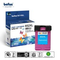 เข้ากันได้กับ Befon 652XL ตลับหมึกตลับหมึก HP ตลับผงหมึกสี652สำหรับ Deskjet 1115 1118 2135 2136 2138 3638 3636