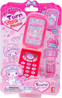 My Melody Turn Turn Phone เมะซูกะ มาย เมโลดี้ โทรศัพท์ฝาพับหมุนได้ MM-58025 โทรศัพท์ของเล่น