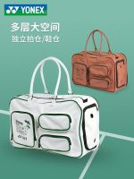 ✈ For Yonexˉ Authentic badminton bag one shoulder diagonal bag yy tennis bag portable travel bag BA282CR