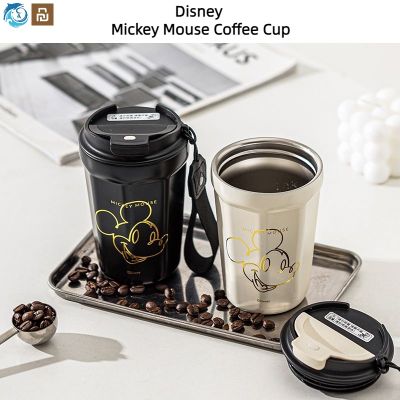 Xiaomi Youpin Modern Housewife Disney Mickey Mouse แก้วกาแฟ กระติกน้ําร้อน ถ้วยน้ํา มิกกี้ เด็ก ถ้วยกาแฟ สากล มูลค่าสูง ฟาง ถ้วยน้ํา ถ้วยของขวัญวันเกิด