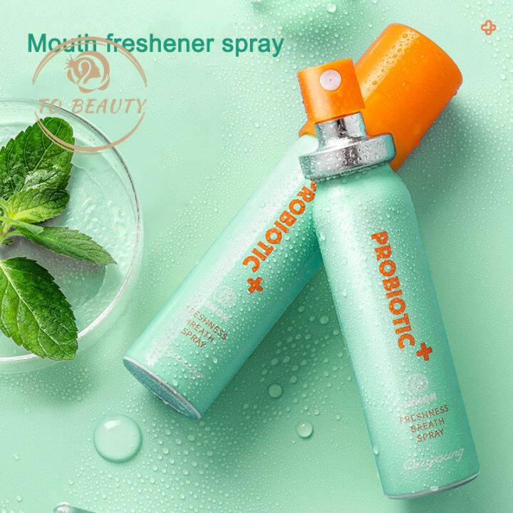 EWYT Fresh Breath Mouth Freshener Spray Lemon Mint Citrus Odor Lasting ...