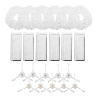 22PCS Suitable for Narwal T10 Sweeping Robot Accessories Side Brush Filter Screen Rag Mop Cloth