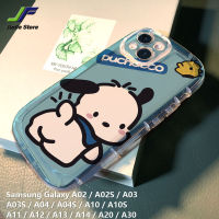 เคส JieFie สำหรับ Samsung Galaxy A02 / A02S / A03 / A03S / A04 / A04S / A10 / A10S / A11 / A12 / A13 / A14 / A20/A30ลายการ์ตูนน่ารักเคสนิ่มใส่โทรศัพท์รองรับการกระแทกโทรศัพท์กันกระแทกกรอบผ้าคลุม