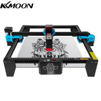 KKmoon TWOTREES TTS-10เลเซอร์แกะสลัก10W Mesin Grafir Laser 300x30 0มม.บริเวณที่ทำงานสนับสนุนออฟไลน์แกะสลัก APP Wifi USB การเชื่อมต่อ LaserGRBL LightBurn สำหรับไม้หนังอะคริลิคไม้อัดโลหะ