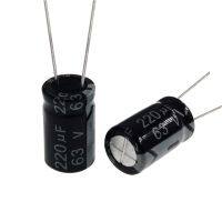 【cw】 20pcs 220uF 63V 220MFD 63Volt Aluminum Electrolytic Capacitor 10x16mm Radial 220mf63v 220uf63v 63v220mf 63v220uf