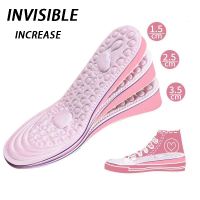 EVA Memory Foam Invisible Height Increased Insoles for Women Men Shoes Inner Sole Shoe Comfortable massage Heightening Insoles