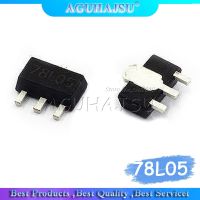 20 ชิ้น 78L05 L78L05 7805 ตัวควบคุมแรงดันไฟฟ้า 5V 100mA SOT-89 SMD