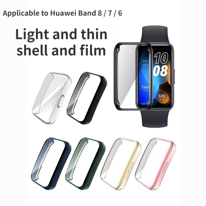 Complete Shielding for Huawei Band 8 7 6 Strap Protective Shell with ...