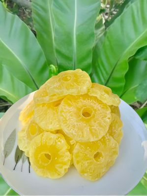 (ขายดี!!) ส่งฟรี!! สับปะรดแว่น 60 กรัม ผลไม้อบแห้ง ผลไม้เพื่อสุขภาพ ผลไม้จากเกษตรกรชาวไทย ของฝาก ของทานเล่น OTOP  Pineapple Glasses 80 g Dried Fruit