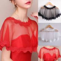 Bride Shawl Women Bridal Wrap Wedding Accessories Soft Cape Wedding Bridal Shawl