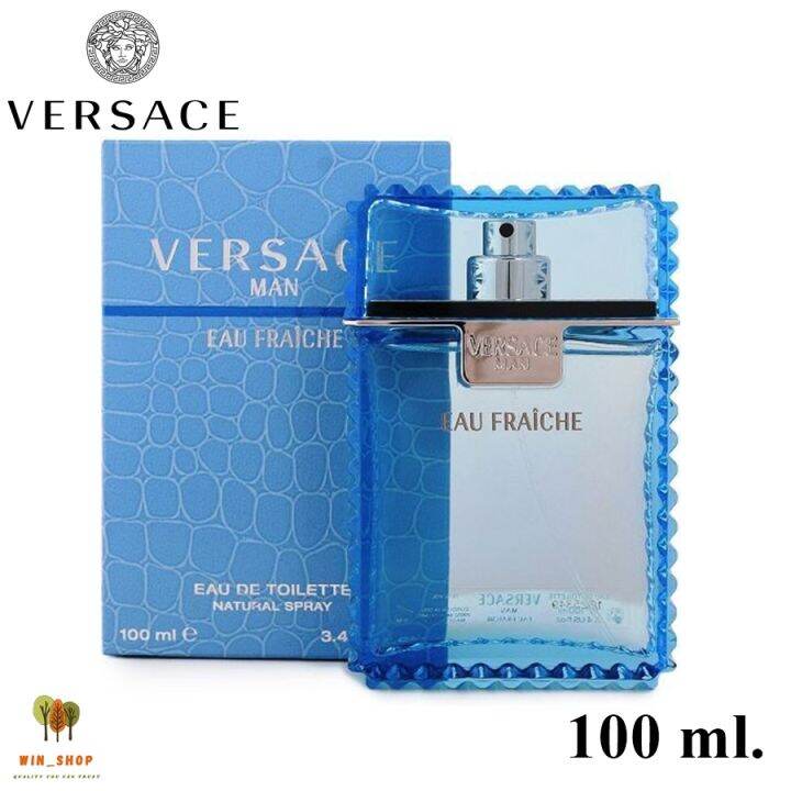 Versace Man Eau Fraiche EDT 100 ml. น้ำหอมแท้100 พร้อมกล่องซีล