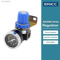 ❧ AR2000 1/4Pneumatic Mini Air Pressure Relief Control Compressor Regulator Treatment Units Valve Gauge Fitting