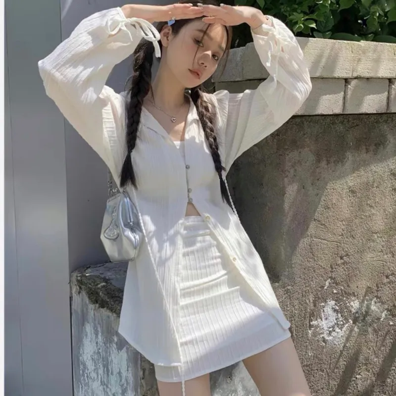 Chân Váy Công Sở Nơ Eo Hàng Cúc Giữa 🦋 Váy Midi Nữ Eo Viền Bèo Dáng Dài  Nhiều Màu 🦋 | Shopee Việt Nam