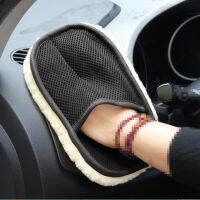แปรงถุงมือทำความสะอาดรถไมโครไฟเบอร์สำหรับรถ Volvo Mustang เรโนลต์ Fiat Citroen Saxo Saab 9-3 W205 Bmw F21 Bmw E83 X3 2019
