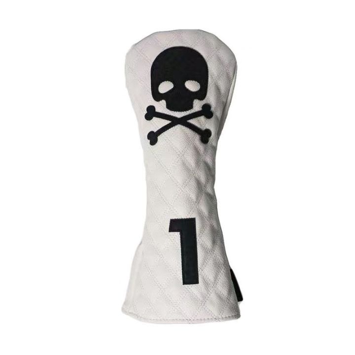 gradient-color-skull-golf-club-fairway-headcovers-for-driver-woods-hybrid-waterproof-protector-pu-leather-indicator-stick-cover