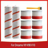 HEPA Filter For Dreame V9 V9B V10 Household Wireless Handheld Vacuum Cleaner Accessories Hepa Filter Roller Brush Parts Kit