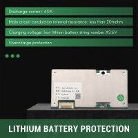 8S 24V 60A BMS Li-Iron Lithium Battery Charger Protection Board with Power Battery Balance/Enhance PCB Protection Board