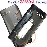 สำหรับ Asus ROG Phone II ZS660KL ปลอกสำหรับ Asus แบตเตอรี่ Asus ZS660KL ฝาหลังอะไหล่ทดแทนที่อยู่อาศัยสำหรับ ASUS ROG Phone2ที่อยู่อาศัย