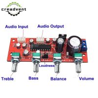 เครื่องขยายสัญญาณเสียง LM1036พร้อมเครื่องขยายสัญญาณภาคแรกเสียงโทนพรีแอมป์อีควอไลเซอร์บอร์ดสมดุล