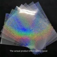 50 Sheets 210 X 297 Mm Photo Film Cold Laminating Film Photo Studio Cats Eye Flash Cross Skin Oil Painting Butterfly Fireworks