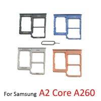 A260F A260 A2สำหรับ Galaxy Core A260G โทรศัพท์ของแท้ใหม่ซิมชิปการ์ด SD ที่ใส่ถาดใส่ซิมลิ้นชักพร้อมขา