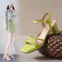 รองเท้าผู้หญิง Sandals34-40ส้นสูงเปิดนิ้วเท้า