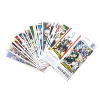 36 Pcs/Set My Hero Academia Anime Paper Bookmark Stationery Bookmarks Book Holder Message Card Gift Stationery